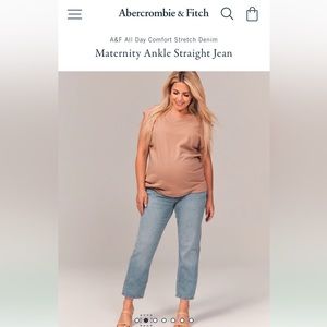 Worn Only Twice: Abercrombie Maternity Jean, 31